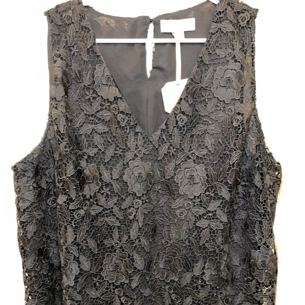 NWT Ryegrass Event Occasion lace lined black Grunge Whimsygoth blouse Top 3X